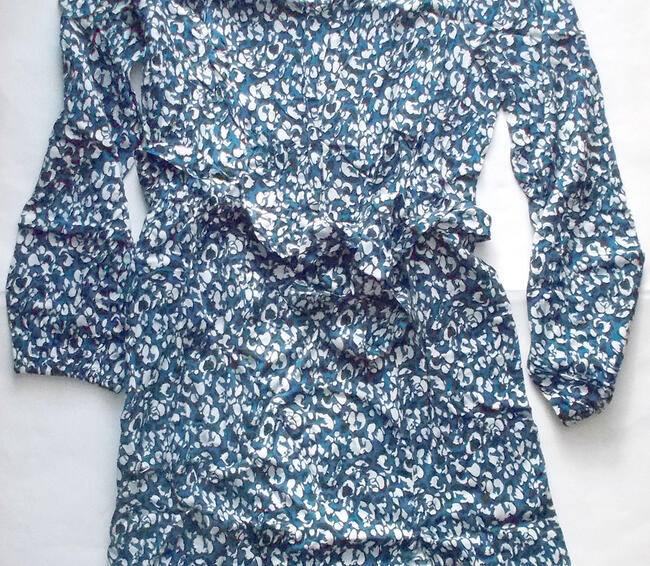 długi rękaw sukienka, fajna tunika z wiskozy