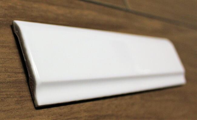 Tamoe listwa ceramiczna wykończeniowa profil czarny/biały