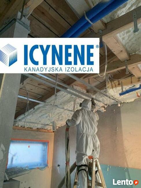 izolacje pianą pur icynene, ocieplanie, ocieplenie pianka