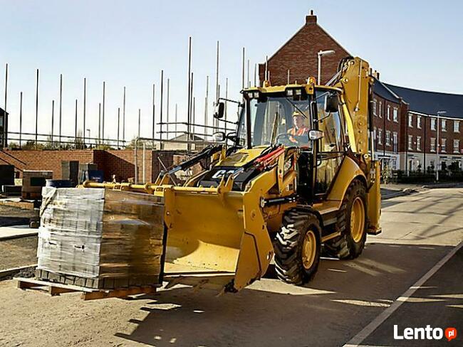 Usługi koparko-ładowarką koparka minikoparka WARSZAWA