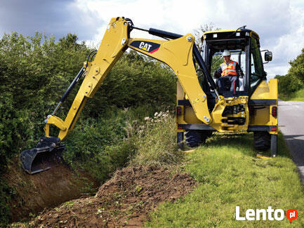 Usługi koparko-ładowarką koparka minikoparka WARSZAWA