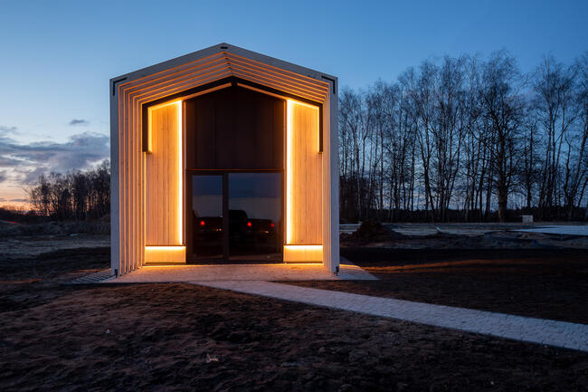 Dom mieszkalny całoroczny 35m2 + antresola idealny w góry