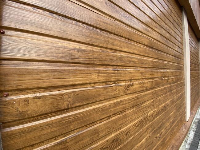 Blacha drewnopodobna na podsufitki - niski trapez T-8