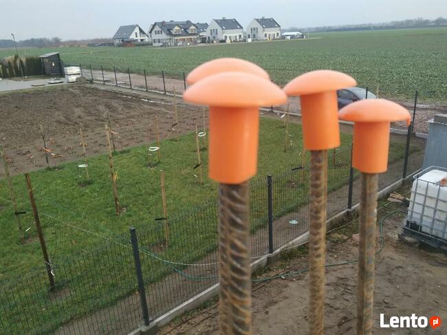 Korek osłona BHP na pręty zbrojeniowe 16-32mm 250szt