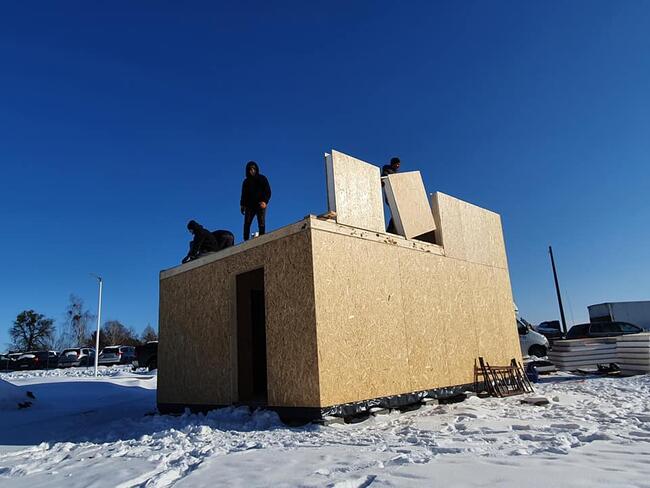Dom mieszkalny całoroczny 35m2 + antresola idealny w góry