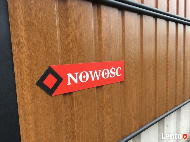 Blacha drewnopodobna na podsufitki - niski trapez T-8