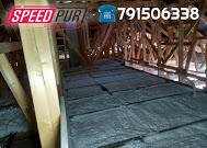 Ocieplania Poddasze Piana Pur Strop Wiązary Myślibórz Dach