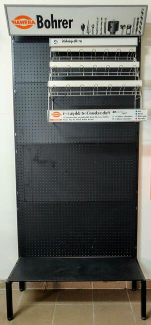 REGAŁ STOJAK WYSTAWOWY UNION-VIS KLINGSPOR EKSPOZYCYJNY NARZ