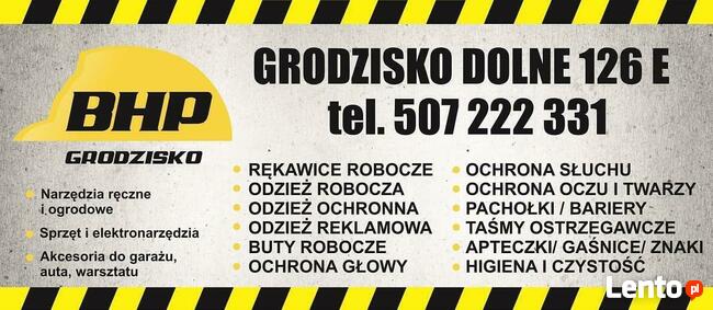 Sklep BHP Grodzisko odzież robocza, artykuły ochronne, Obuwie