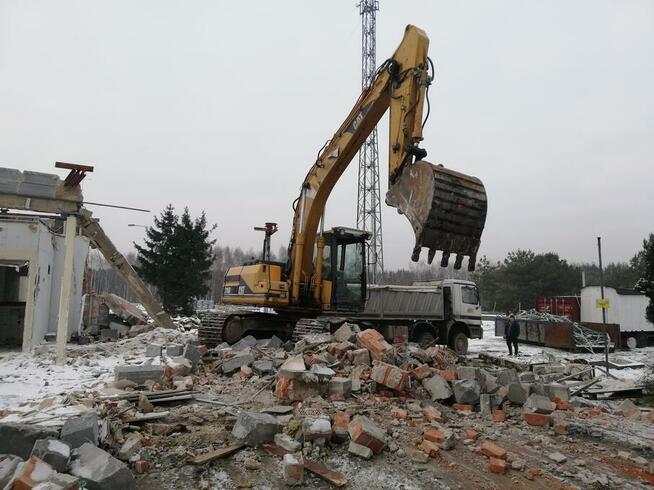 Wynajem koparko-ładowarki, koparki