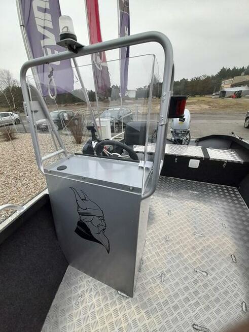 Aluminiowa łódź wędkarska Viking 390