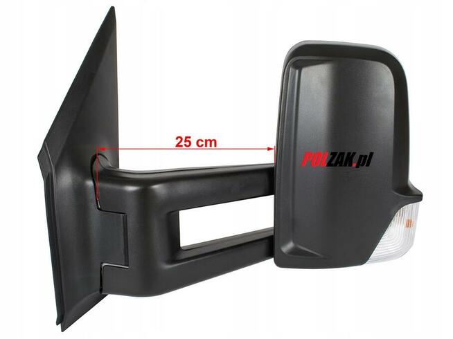 Lusterko LEWE Długie Elektryczny Crafter Sprinter 2006-2017