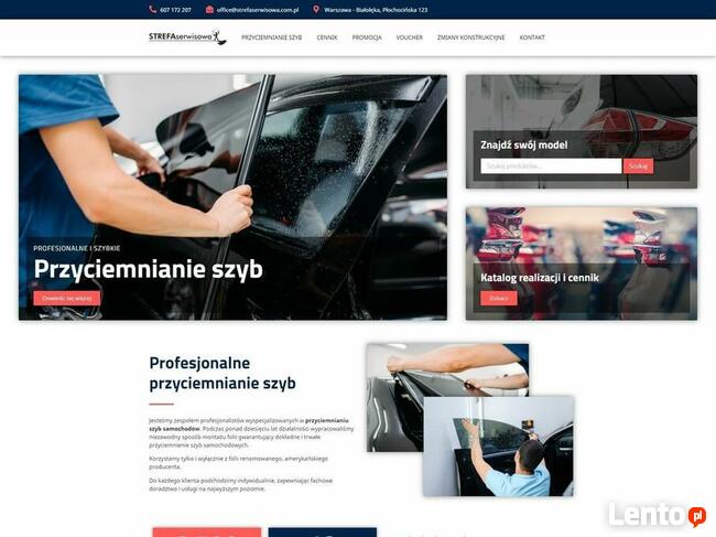 Serwis portal internetowy - kompleksowe tworzenie stron VAT