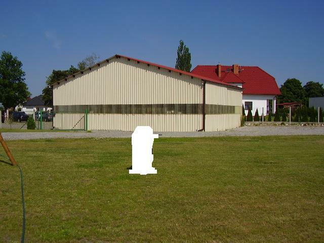 Działka inwestycyjna budowlana 20ar + hala 200m2