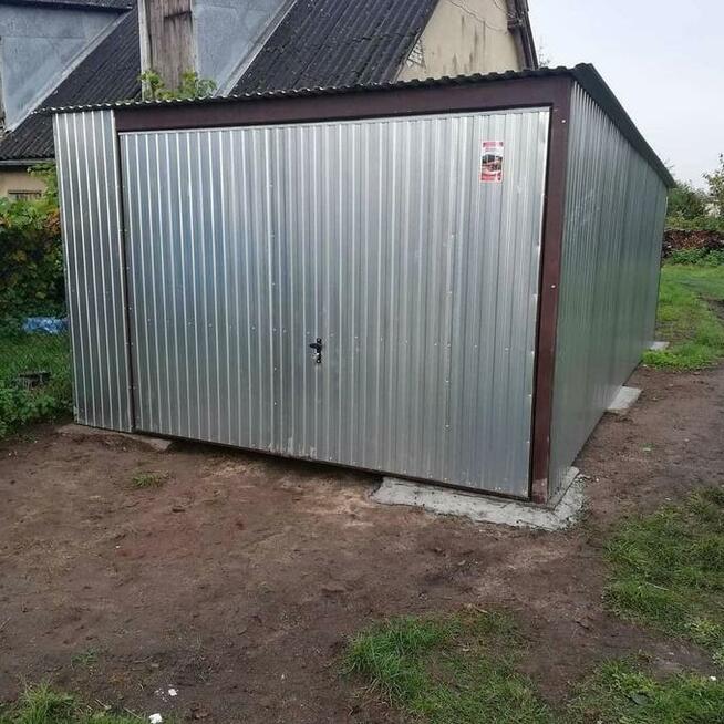 Garaż blaszany blaszak 3x5 ocynk PRODUCENT