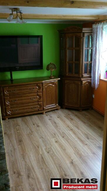 Nowy Stylowy Zestaw Mebli Dębowych Dąb Rustikal Salon Bekas