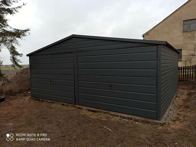 Garaż blaszany blaszak 3x5 ocynk PRODUCENT