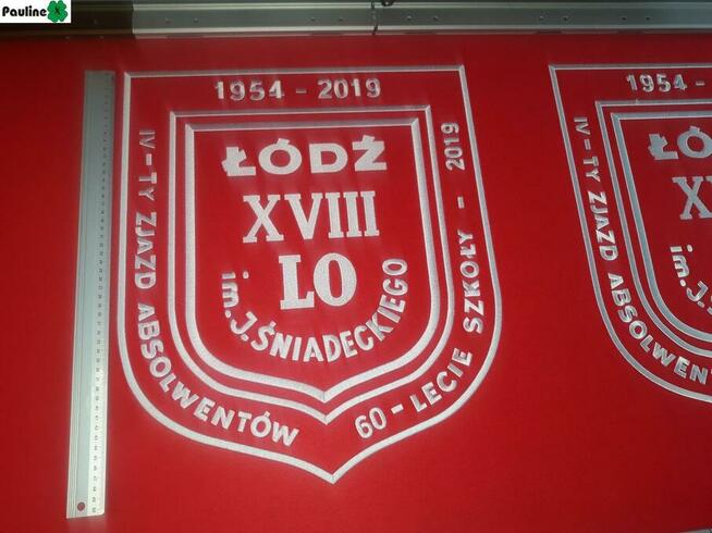 Sztandar haftowany, producent sztandarów, proporczyki