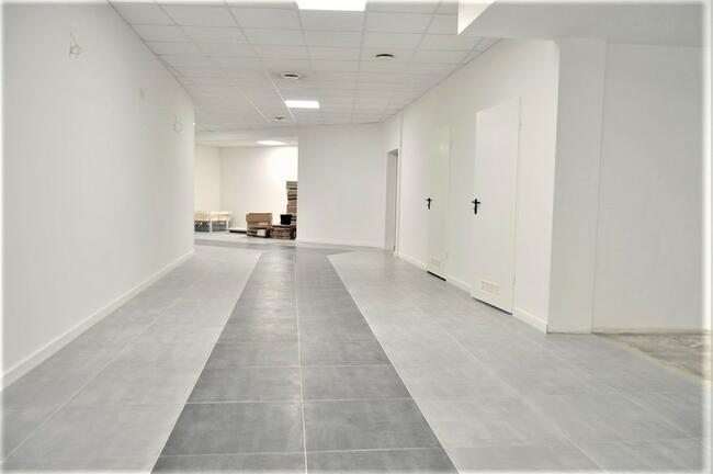 Lokal open space w nowoczesnym budynku z windą