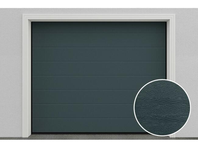 Brama garażowa segmentowa Antracyt HD01/7016 DoorHan