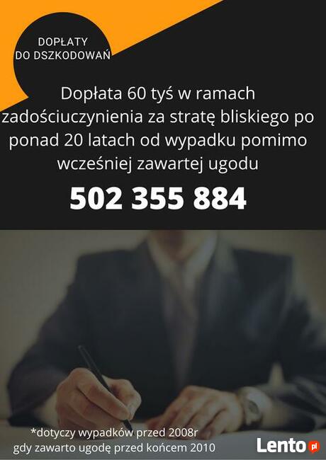 Odszkodowania i renty z tytułu wypadku OC