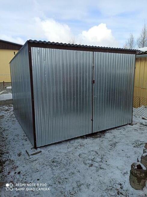 Garaż blaszany blaszak 3x5 ocynk PRODUCENT