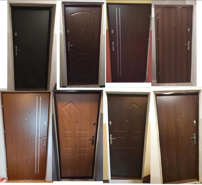 Drzwi wejściowe do mieszkania w bloku GRATIS montaż