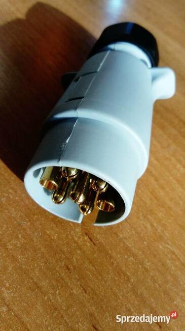 Wtyczka 7 pin szara hella do lodówki