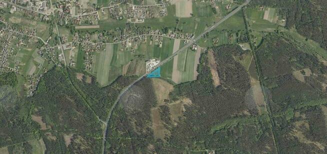 Działka usługowa Kobiór