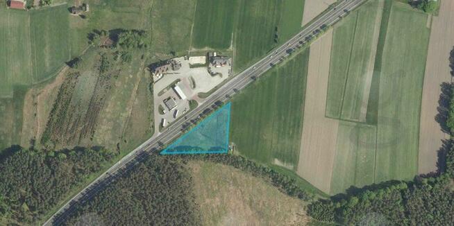 Działka usługowa Kobiór