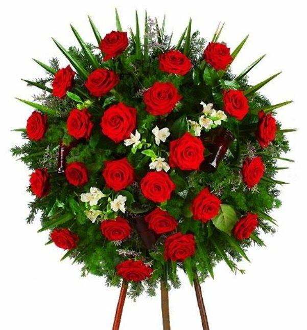 TANIE WIEŃCE POGRZEBOWE - KWIACIARNIA MAJA KRAKÓW