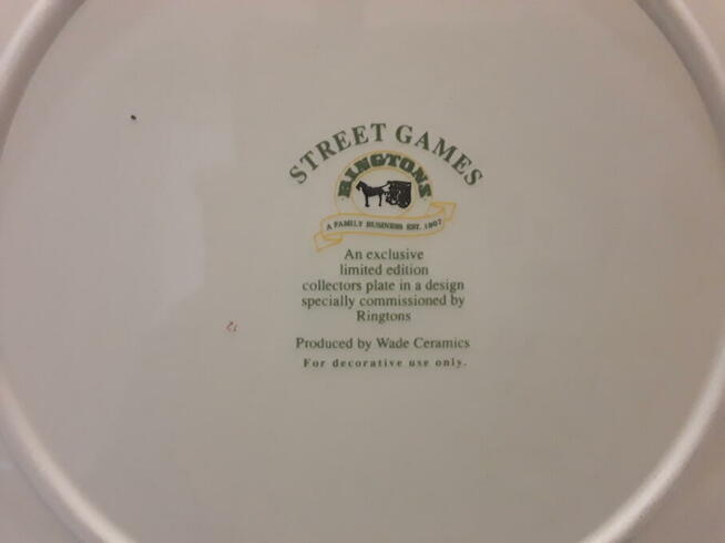 Talerz duży kolekcja RINGTONS STREET GAMES