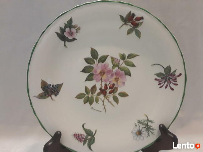 Talerz kolekcja EDWARDIAN Anglia róże canina