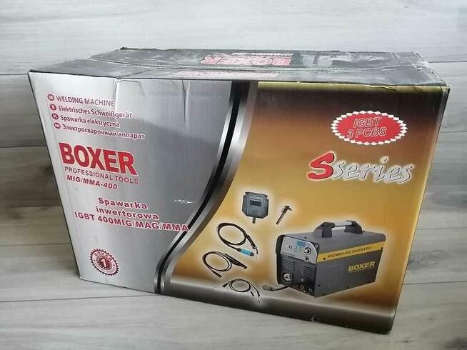 NOWY Migomat Inwertowy BOXER SR-2010, 400A MIG - HIT!