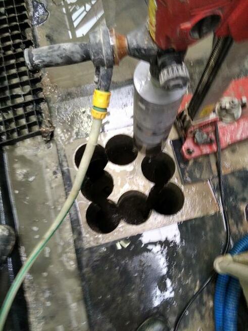 Skuwanie cięcie betonu. Wiercenie w betonie. Jasło