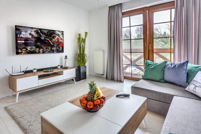 Apartament Lux Plaza 13 na wynajem 60m od morza Rogowo