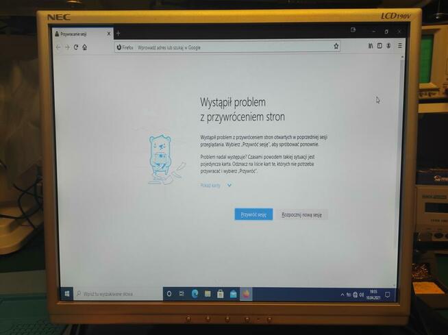 Monitor NEC LCD190V-BK - Poznań