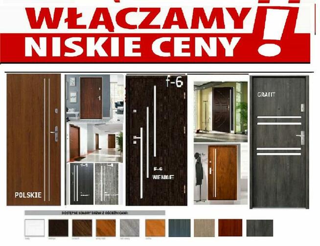 Drzwi Zewnętrzne Antywłamaniowe MONTAŻ GRATIS