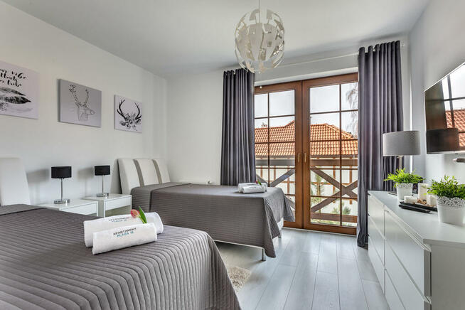 Apartament Lux Plaza 13 na wynajem 60m od morza Rogowo