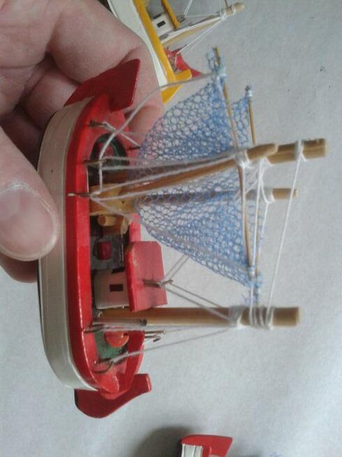 Miniatury statków ozdoba, dekoracja Pomysł na prezent !
