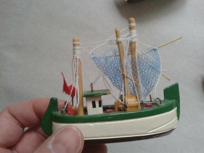 Miniatury statków ozdoba, dekoracja Pomysł na prezent !