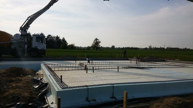 Płyta Fundamentowa - zbrojenie betonu włóknem bazaltowym