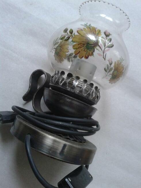Lampka nocna Antyk ręcznie malowana 89zł Okazja