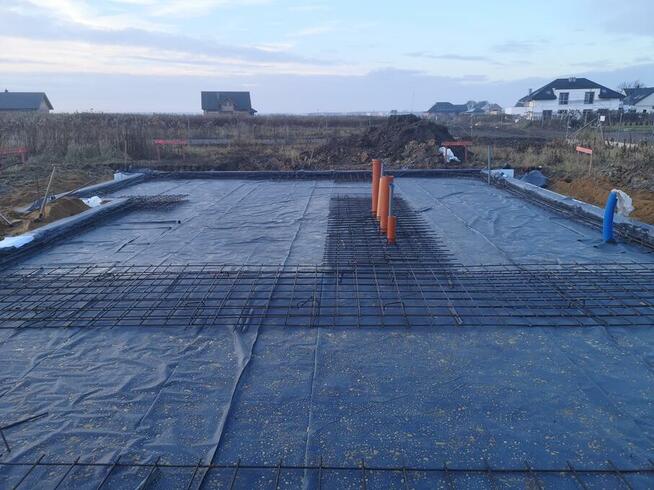 Płyta Fundamentowa - zbrojenie betonu włóknem bazaltowym