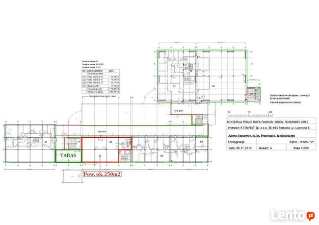 Do wynajęcia lokal pod żłobek/przedszkole ok. 250m2 w Sosnow