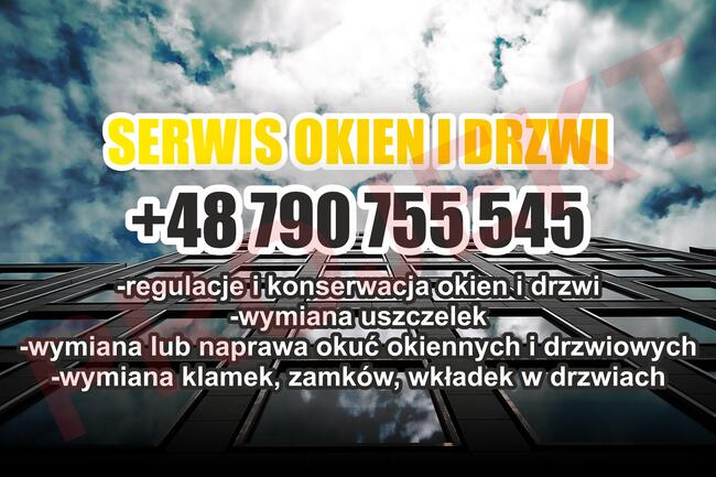 Naprawy okien i drzwi