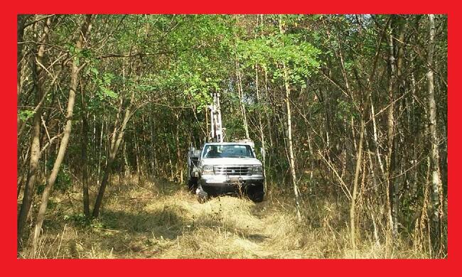 Odwierty, wiercenia, geolog, geologia, geotechnik, badania