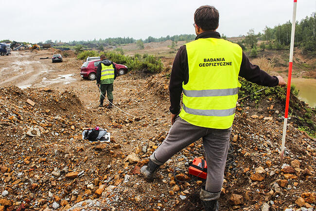 Odwierty, wiercenia, geolog, geologia, geotechnik, badania