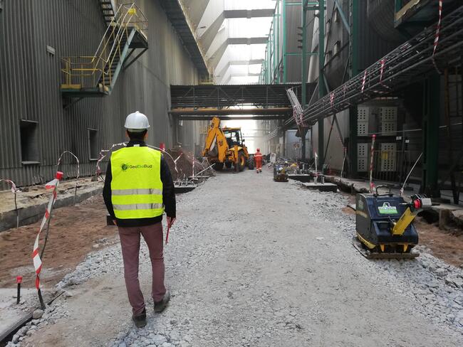 Odwierty, wiercenia, geolog, geologia, geotechnik, badania