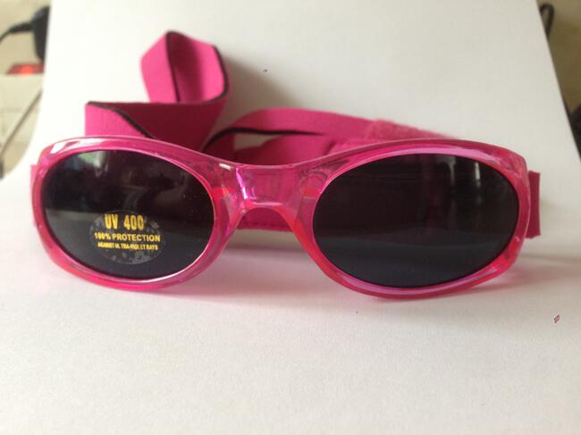Okulary przeciwsłoneczne dla dzieci 0-3lat na gumkę UV400